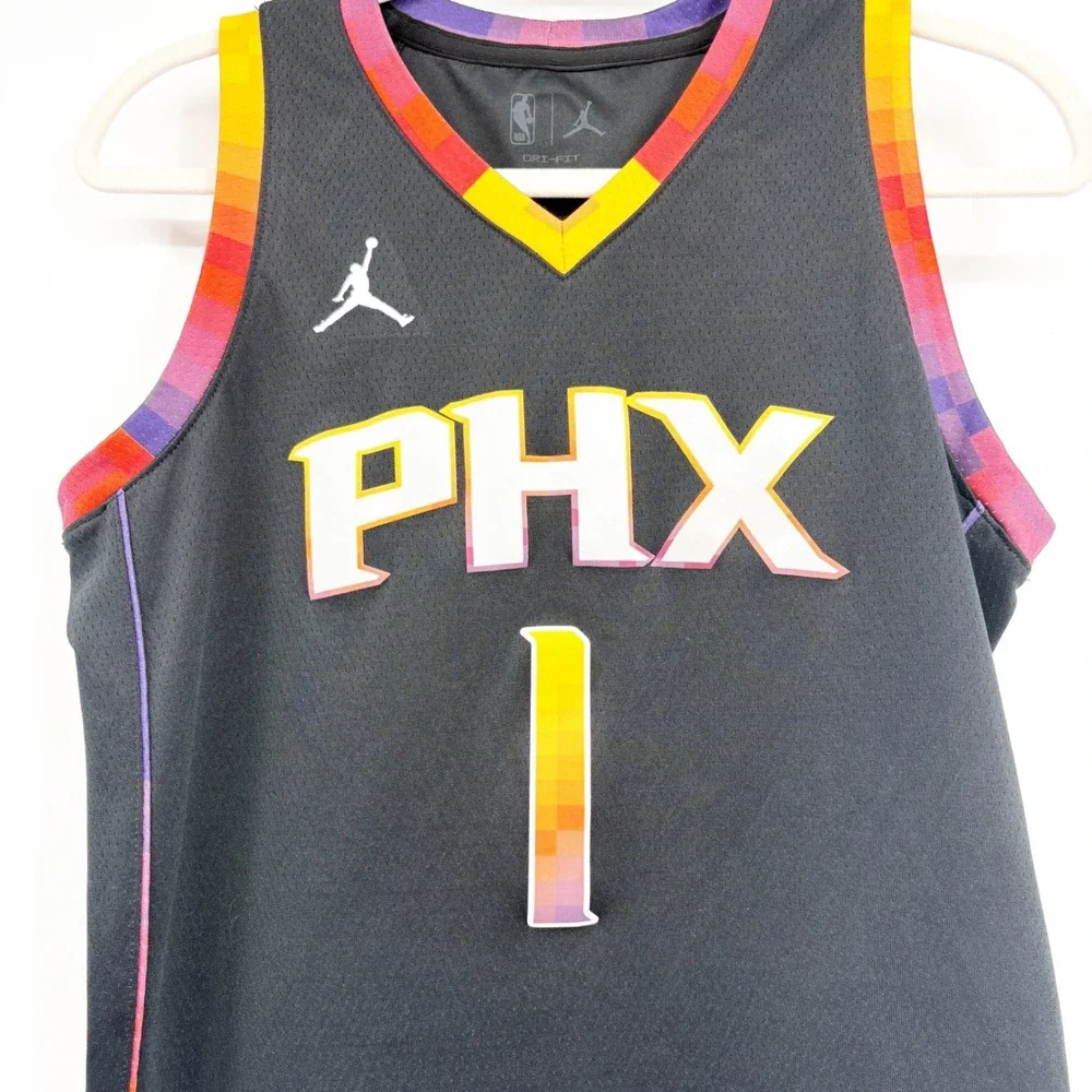 Jordan Mens NBA Phoenix Suns Devin Booker Statement Edition Jersey Size L
